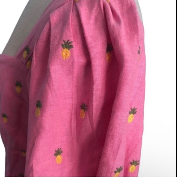 Farm Rio Pink Floral Women's Dress - Picture 4 of 8